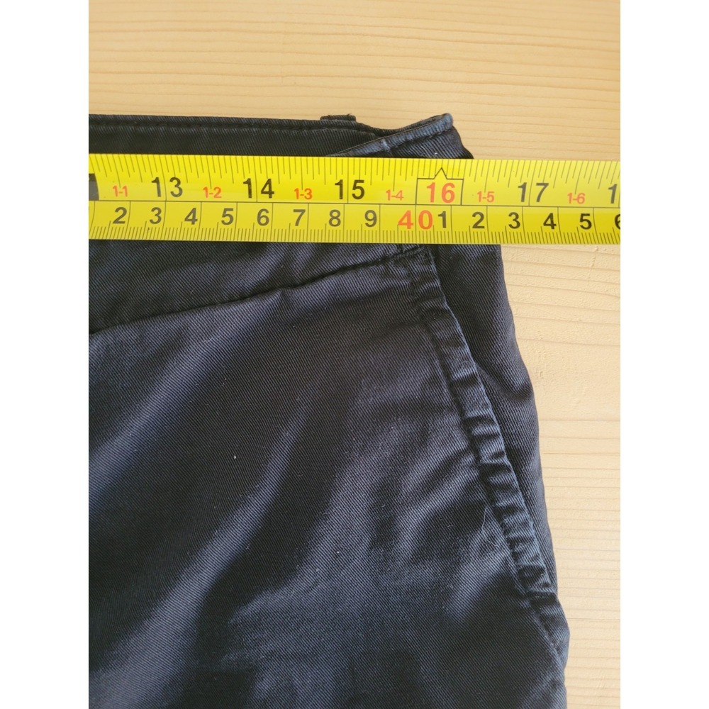 Chic Velvet Brand Pants Womens 10 Black Zipper Hem Ankle Jogger 95% Cotton - Picture 5 of 9